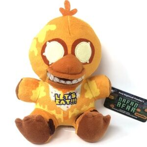 Five Nights at Freddy's Dreadbear Chica Plush - Yellow Orange 6” NEW!